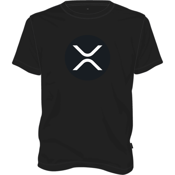 Ripple T-shirt - Black / XL on Etherbit