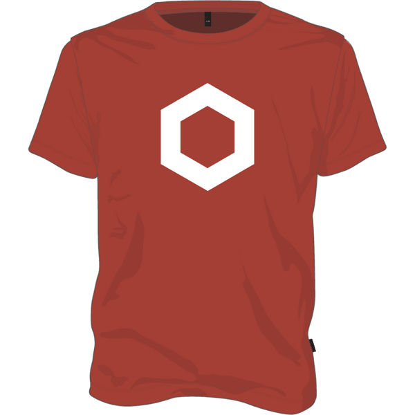 Chainlink T-shirt - Red / XXL on Etherbit
