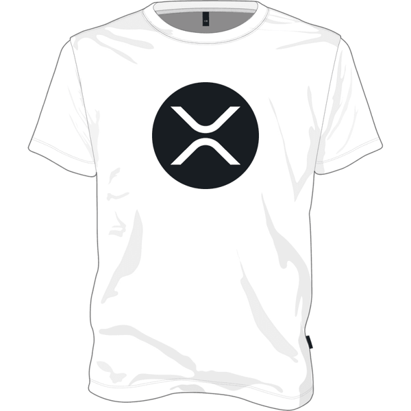 Ripple T-shirt - White / L on Etherbit