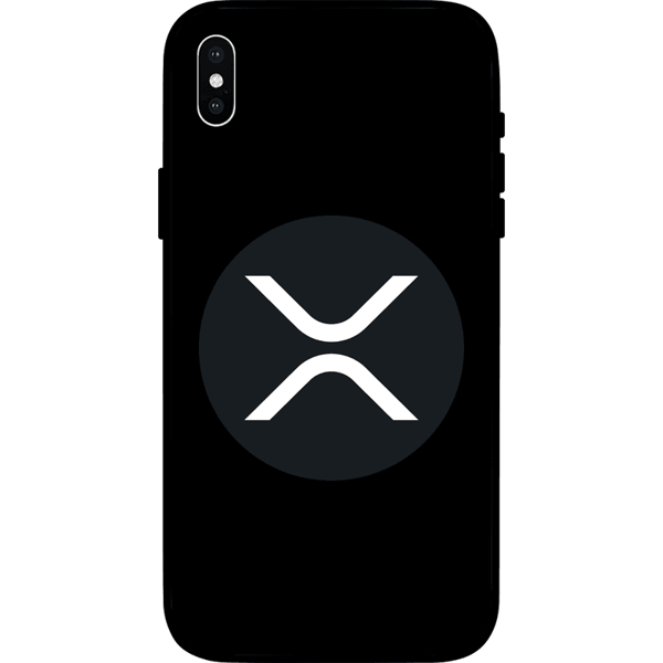 Ripple iPhone XS Max Case - Black on Etherbit