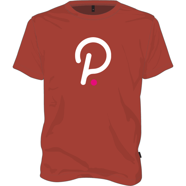 Polkadot T-shirt - Red / S on Etherbit