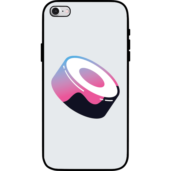 Sushiswap iPhone 8 Case - White on Etherbit