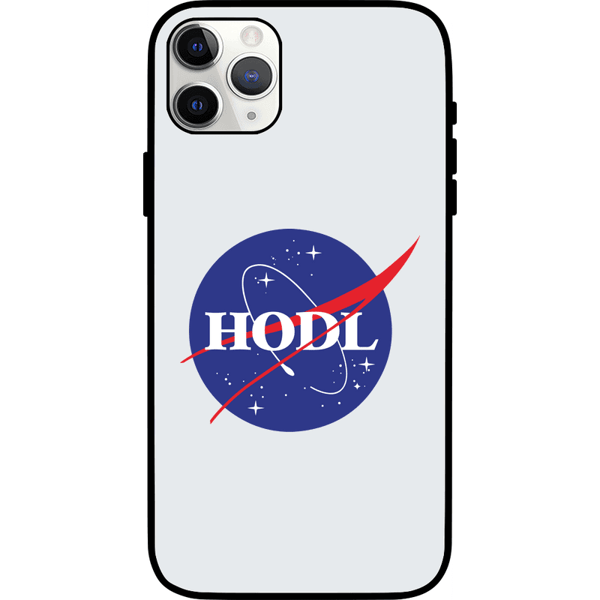 Hodl Nasa iPhone 11 Pro Max Case - White on Etherbit