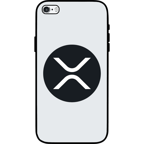 Ripple iPhone 6 Case - White on Etherbit