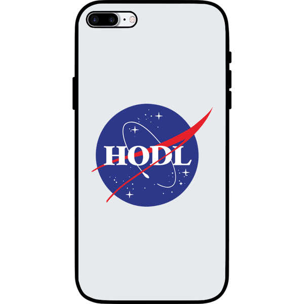 Hodl Nasa iPhone 7 Plus Case - White on Etherbit
