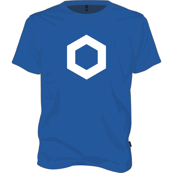Chainlink T-shirt - Royal Blue / XL on Etherbit