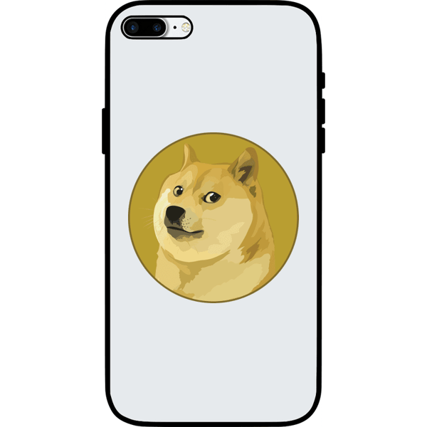 Dogecoin iPhone 7 Plus Case - White on Etherbit