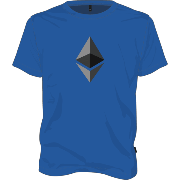 Ethereum T-shirt - Royal Blue / M on Etherbit